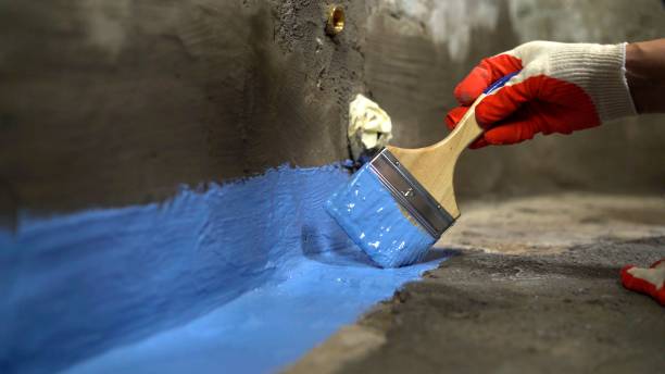 Commercial Interior Drainage System project at a Phillipsburg, GA business property by SJ Waterproofing Pros